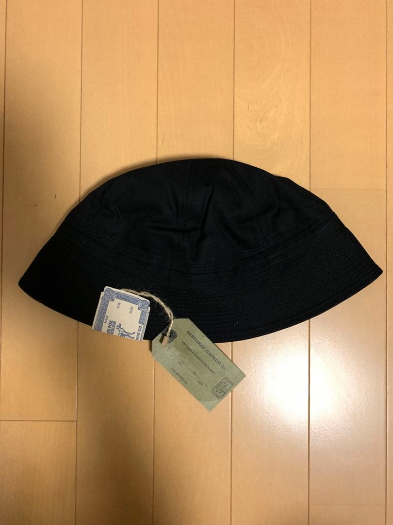 THE H.W.DOG&CO. セーラーハット 23SS 黒 帽子