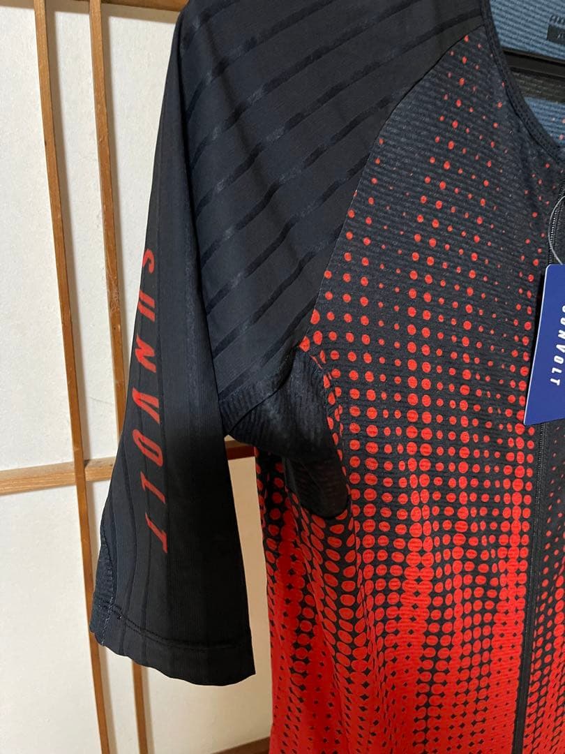 サンボルト　ワンピース　PROエアー半袖　XL SUNVOLT サイクルジャージ