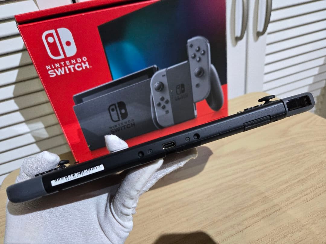 Nintendo Switch グレー 本体 HAC-001 付属品完備