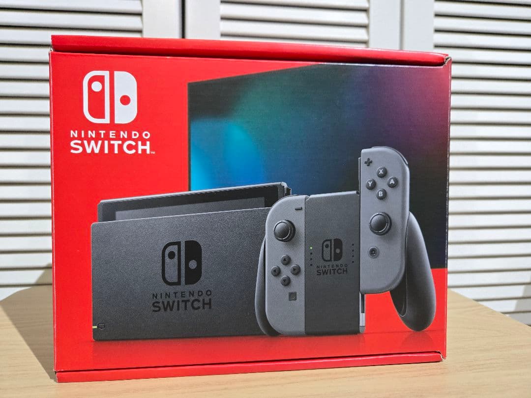 Nintendo Switch グレー 本体 HAC-001 付属品完備