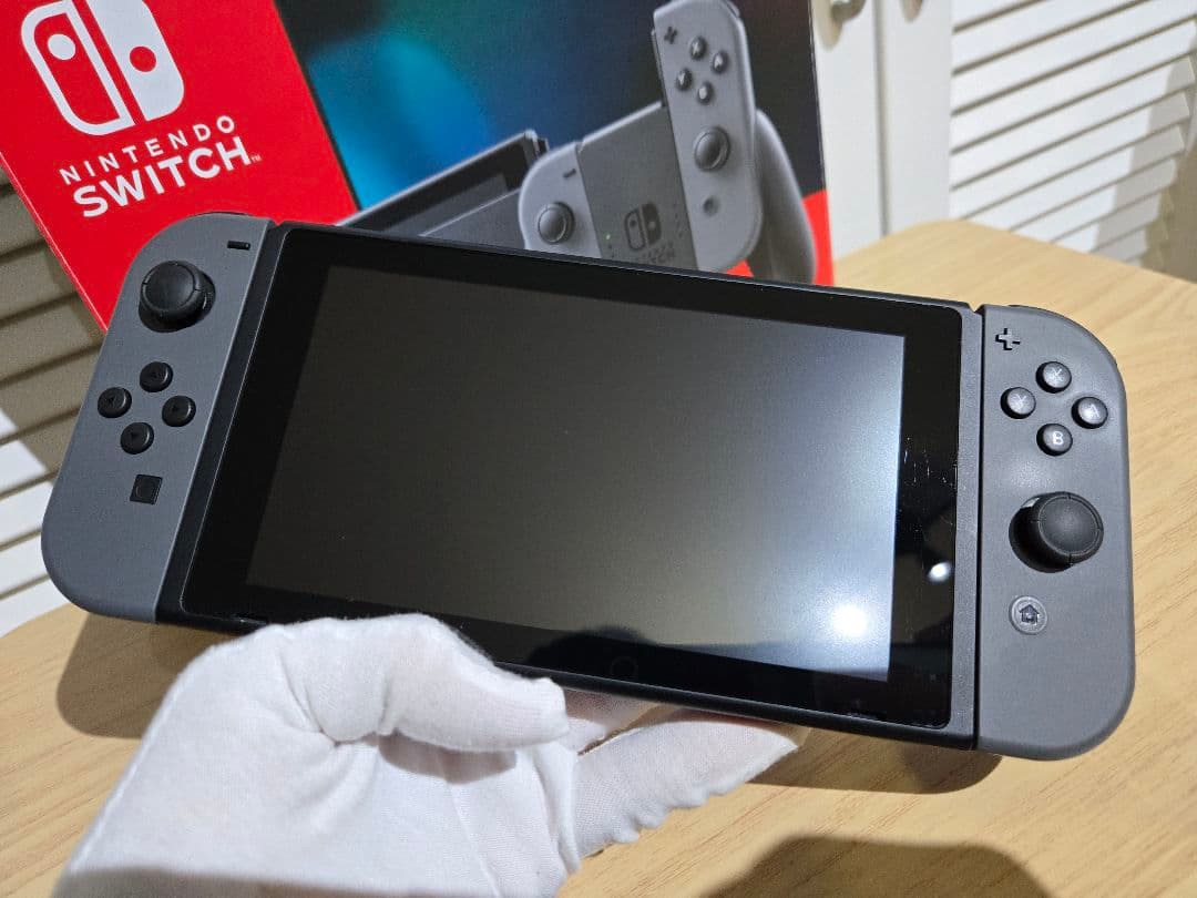 Nintendo Switch グレー 本体 HAC-001 付属品完備