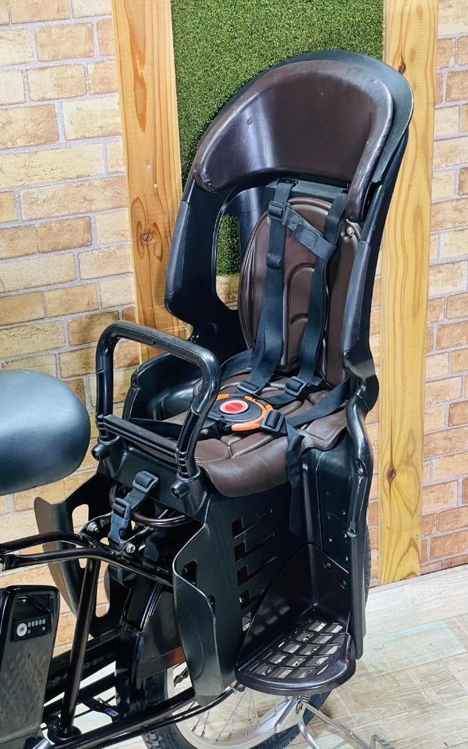 ブラウン系 パナソニック 子供乗せ電動アシスト自転車 H3336