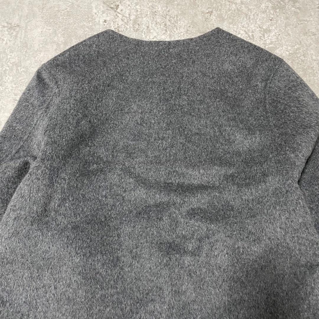 Didot.showroom 【HAND MADE】ノーカラーウールジャケット