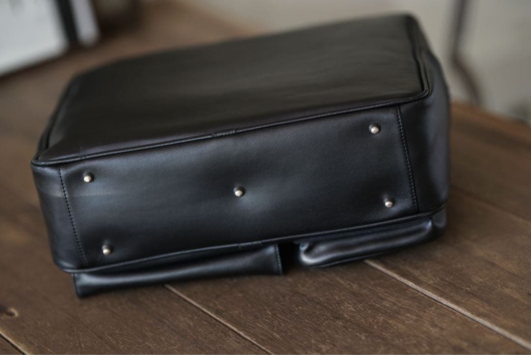 コムデギャルソン マルチポケット レザー 青山 バッグ ジュンヤワタナベ