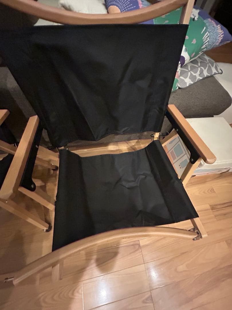 <値下げ不可> Hilander ハイランダー　ウッドフレームチェア 2脚セット