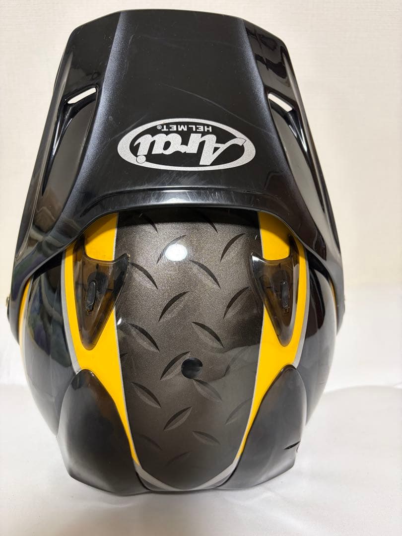Arai アライ　ツアークロス2ラスター　ブラック／イエロー　Mサイズ57～58