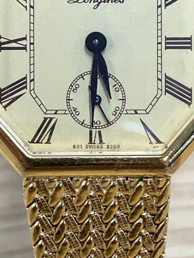 値下げ、希少！LONGINES ロンジン オクタゴン スモセコ 手巻き　腕時計