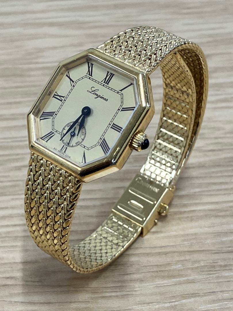 値下げ、希少！LONGINES ロンジン オクタゴン スモセコ 手巻き　腕時計