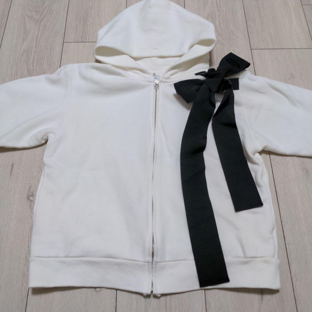 メルカリ市セール4点セット★ランバンオンブルー★パーカー　プリーツスカート　38