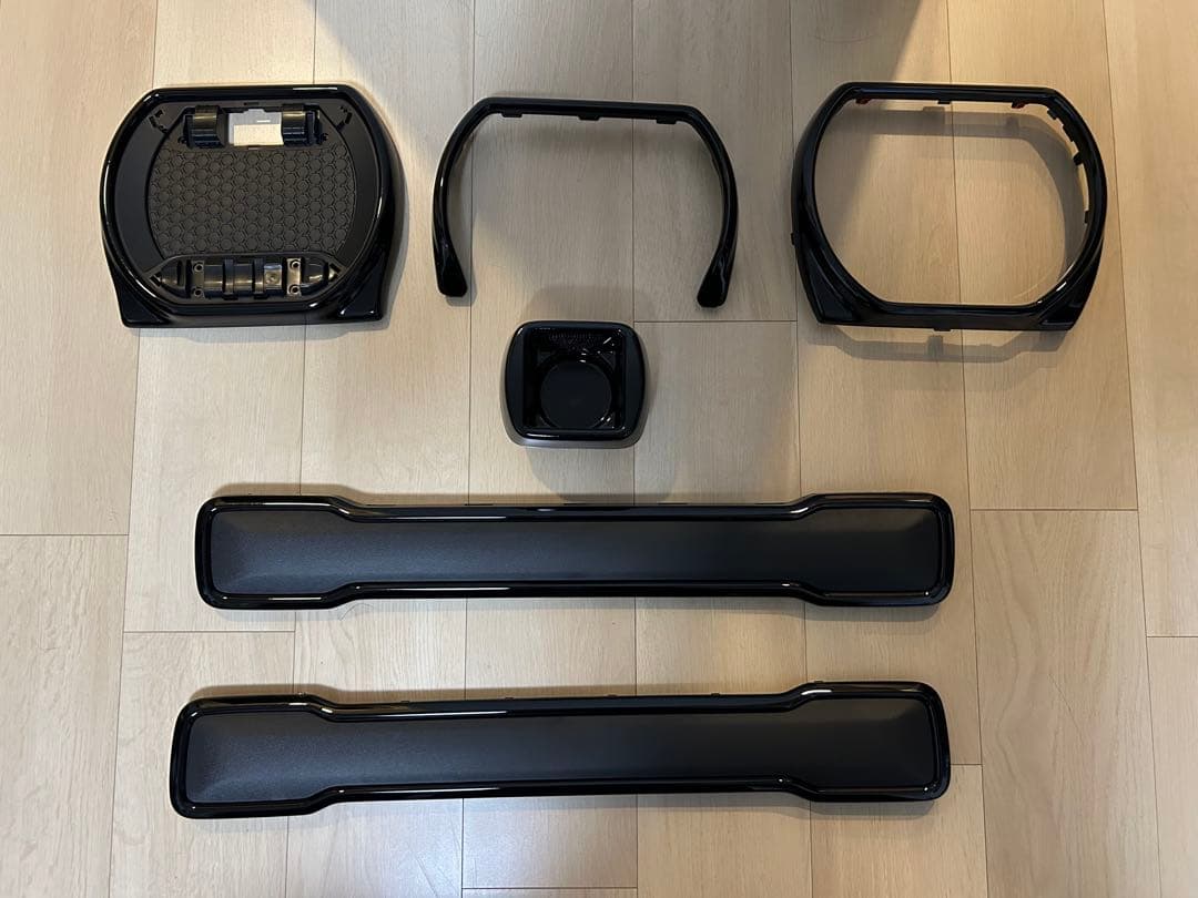 ハスラー 内装パーツセット(ブラック) 6種