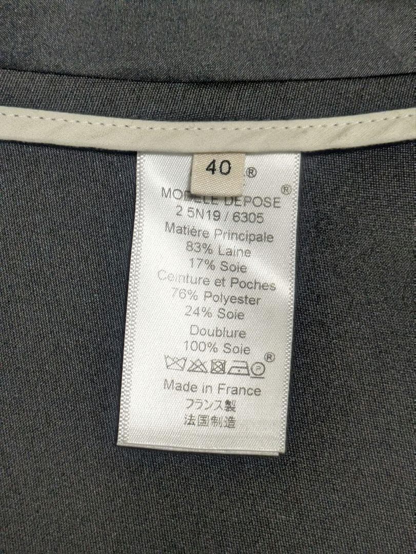 【美品】CELINE ブラック ジャケット レディース 40サイズ セリーヌ