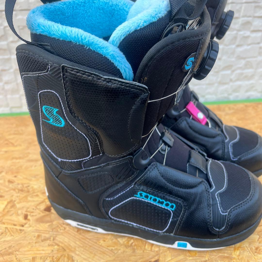 最終価格！サロモン　Pearl 24.5cm ダイヤル式