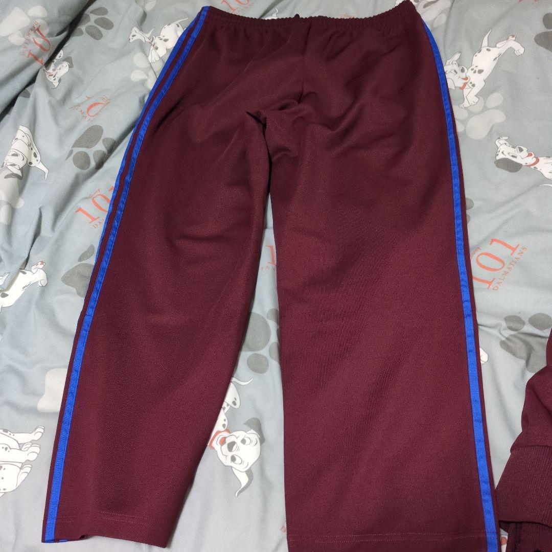 d*i様 特別出品！アディダス☆バーガンディ スウェットジャージセット