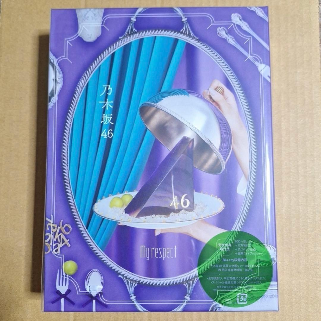 乃木坂46　My respect　完全生産限定盤　（4CD+Blu-ray）