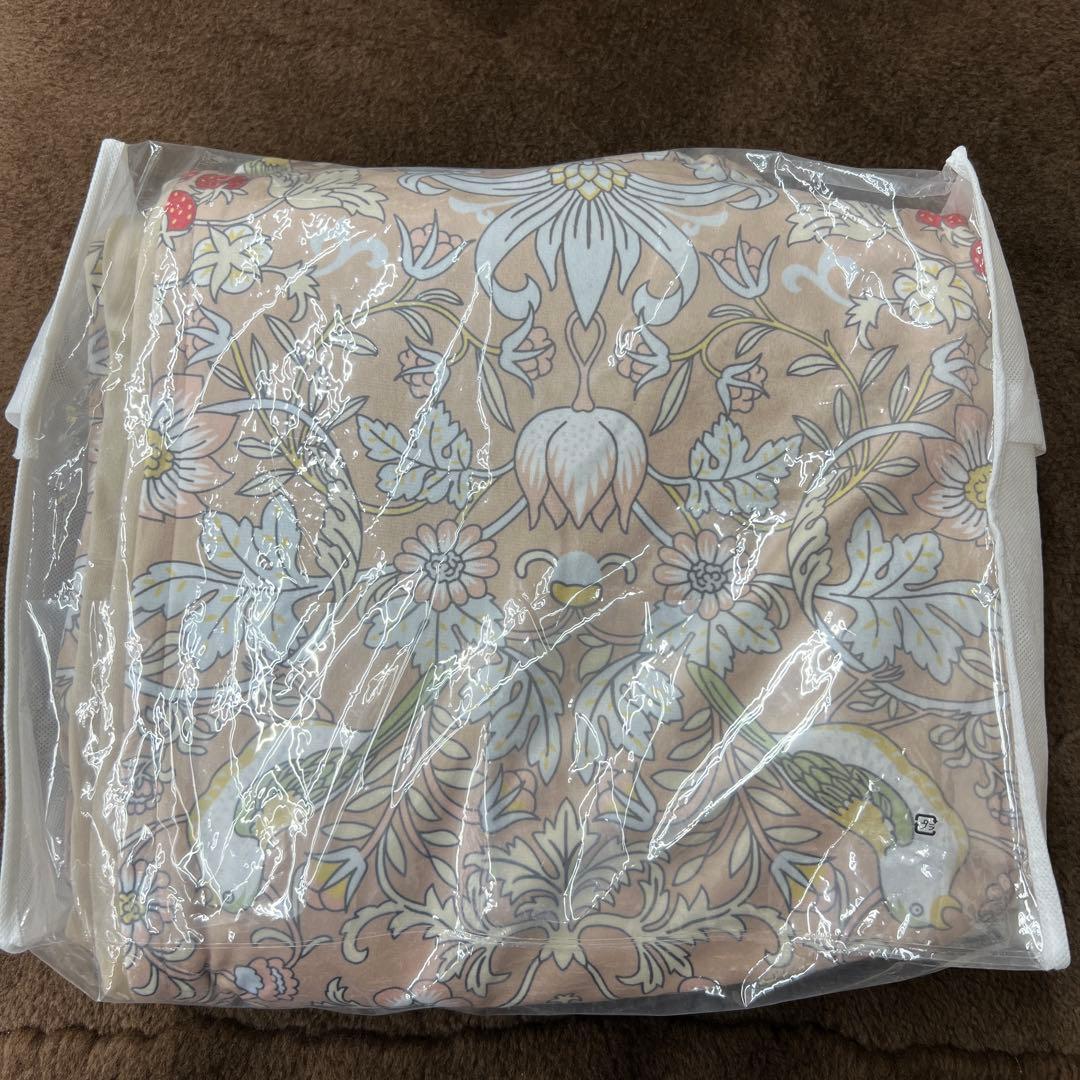 ロマンス小杉　V&A あったかカバー　掛け布団カバー　いちご泥棒　フランネル