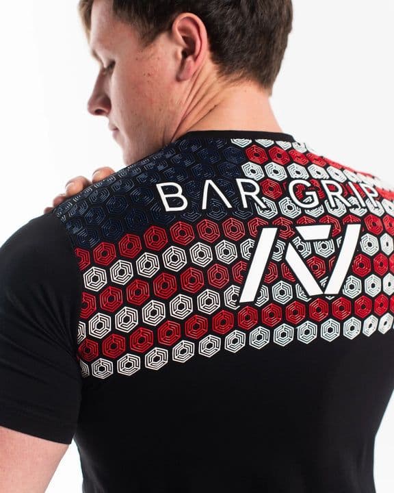 あ*る様 A7バーグリップ　　Sサイズ　シャツ　USA　パトリオット