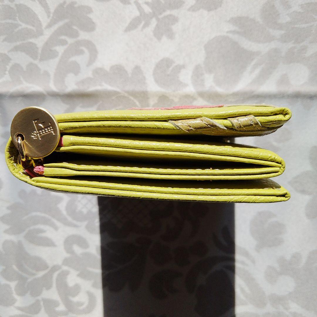 山羊革 二つ折り財布　カード入れ ✨ FIORAIA