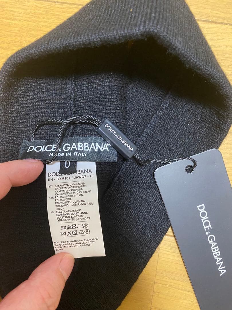 DOLCE & GABBANA ブラックヘッドバンド