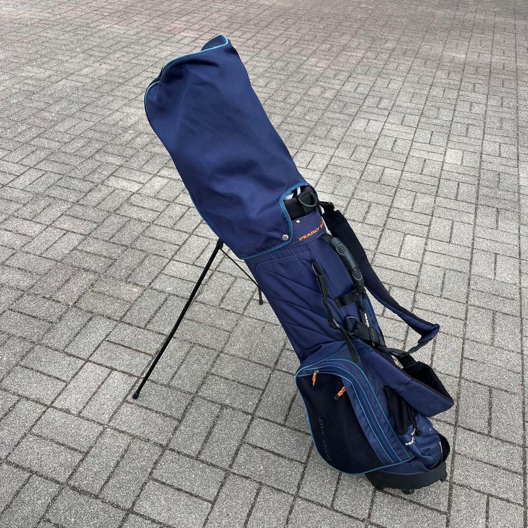 PEARLY GATES ゴルフバッグ 6分割 軽量 スタンド付き