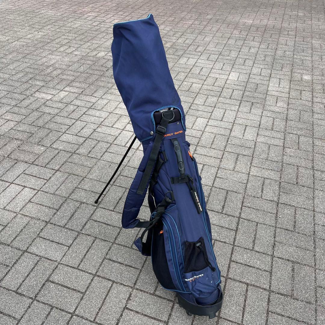 PEARLY GATES ゴルフバッグ 6分割 軽量 スタンド付き