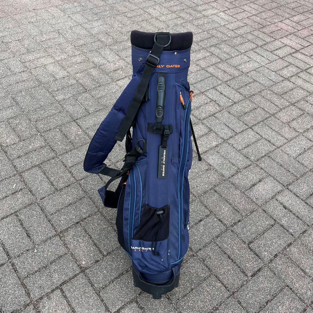 PEARLY GATES ゴルフバッグ 6分割 軽量 スタンド付き