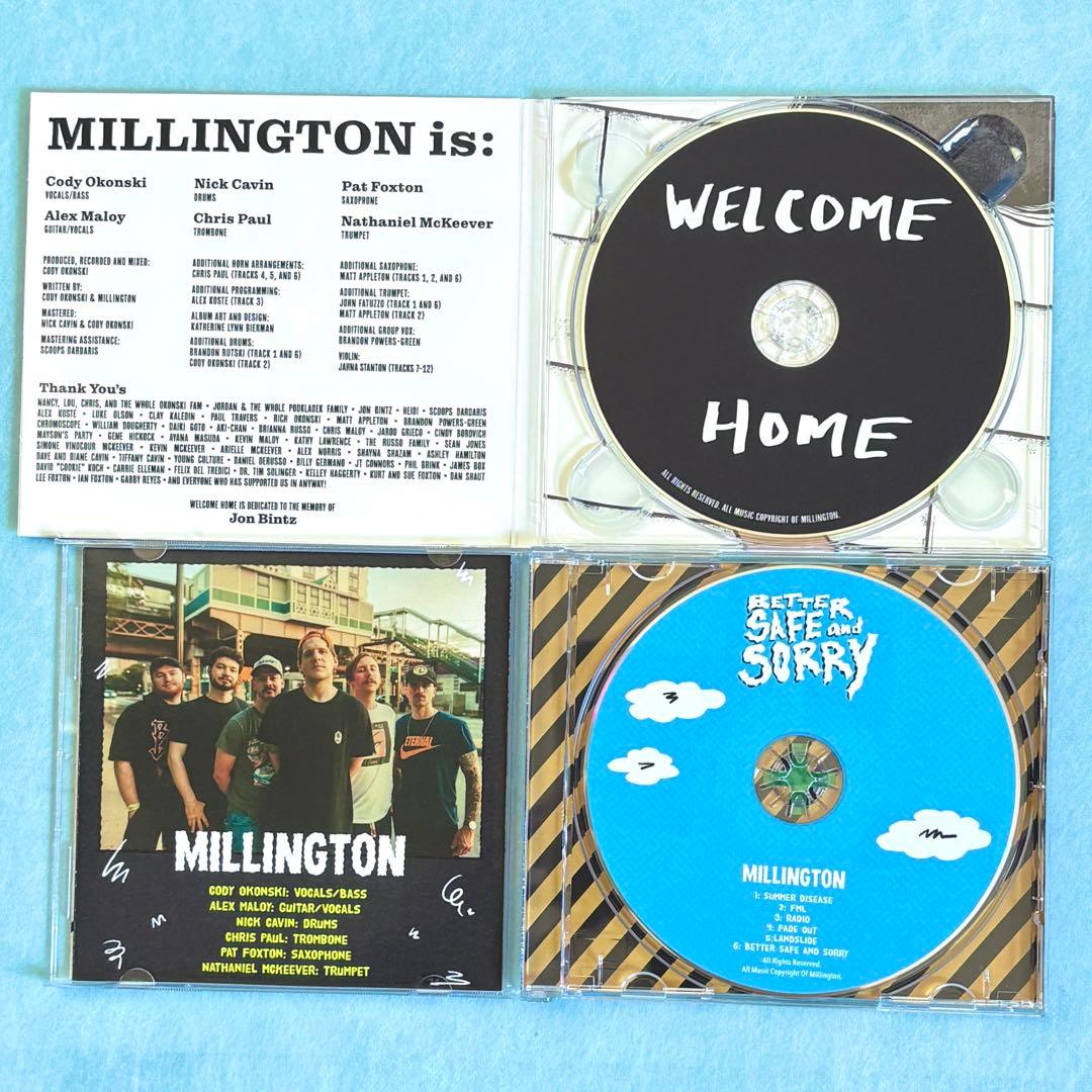 MILLINGTON CD４枚セット ステッカー付 ミリントン