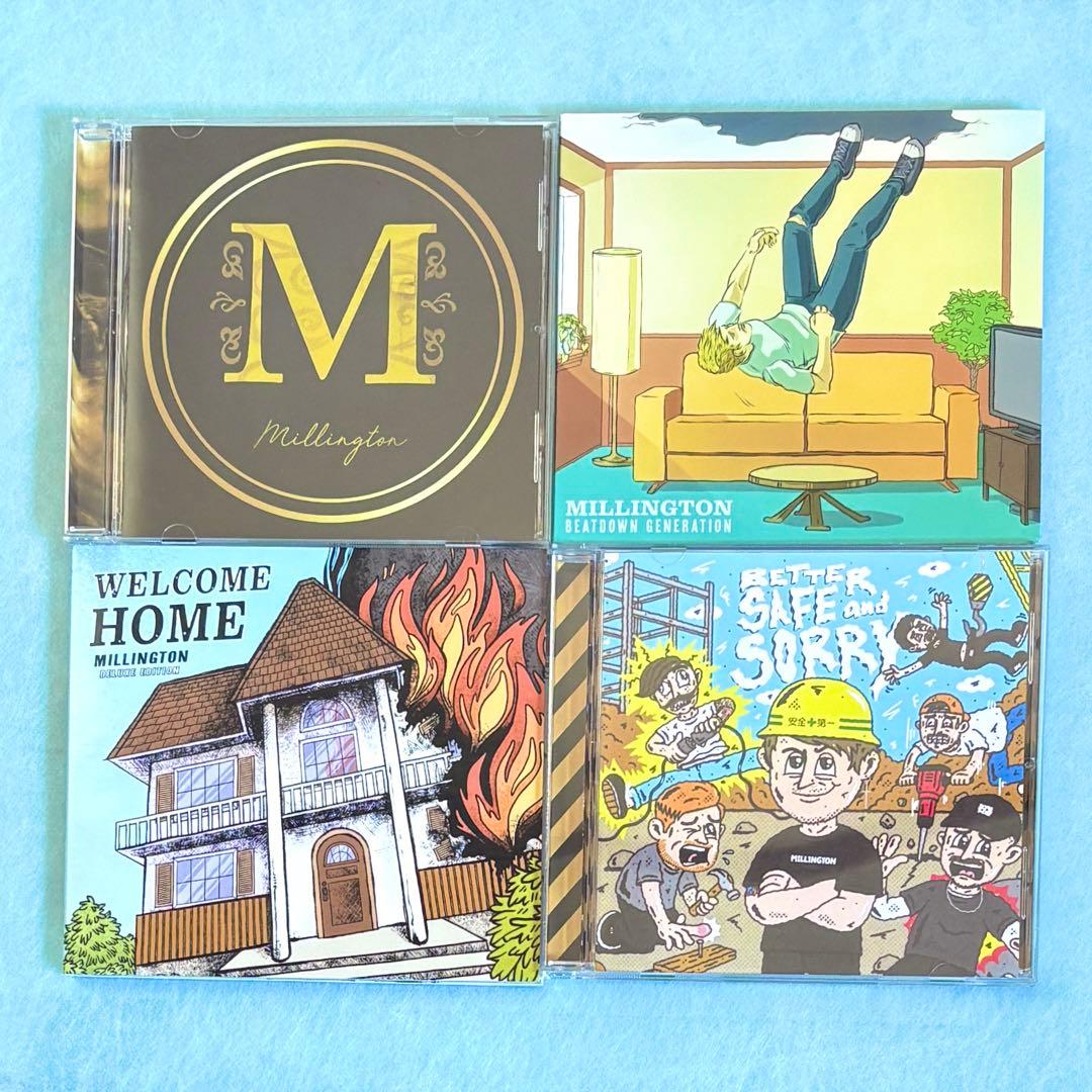 MILLINGTON CD４枚セット ステッカー付 ミリントン