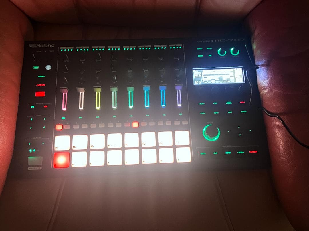Roland MC-707　純正インナーホストバッグ+持ち運び用ソフトケース