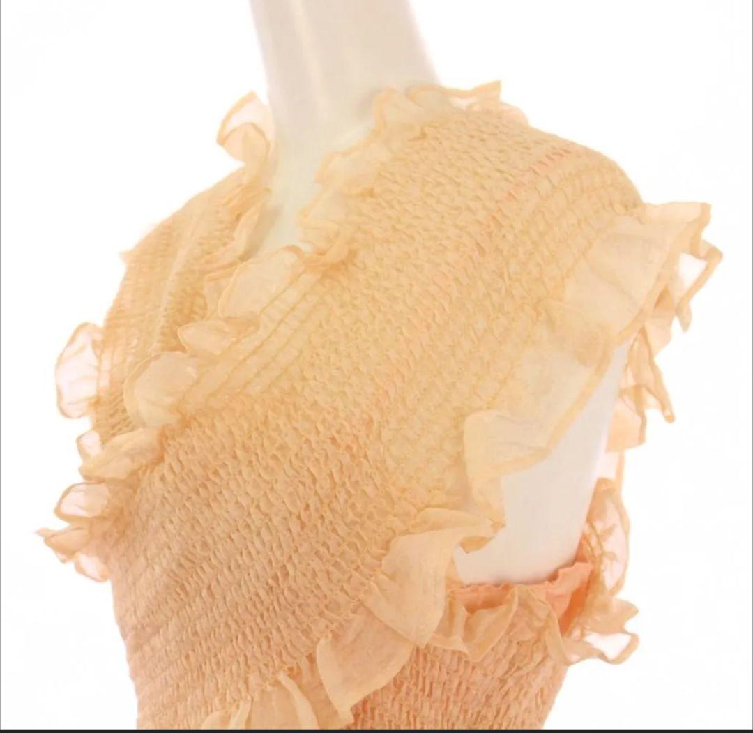 藤田ニコルちゃん着用♡未使用♡FURFURファーファ♡シャーリーングフリルドレス