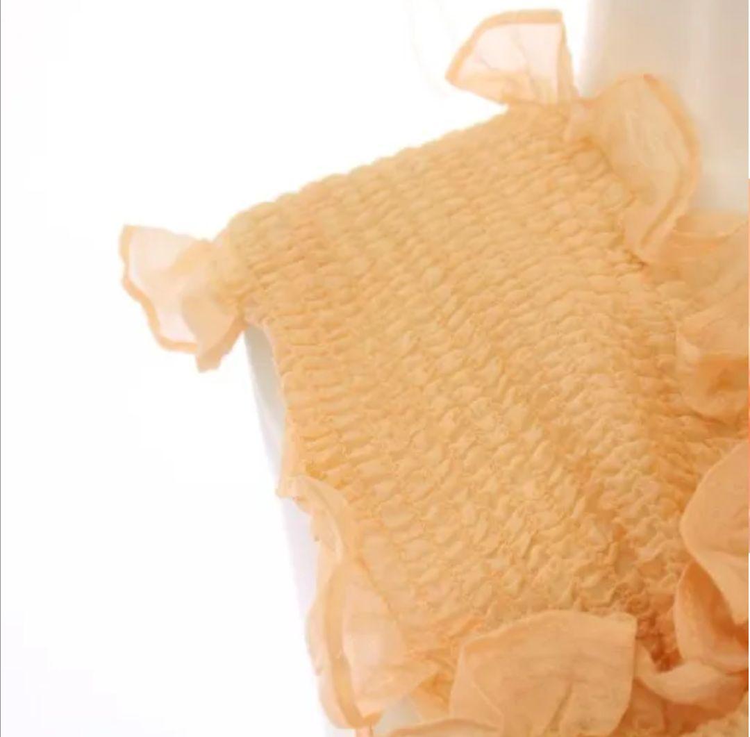 藤田ニコルちゃん着用♡未使用♡FURFURファーファ♡シャーリーングフリルドレス