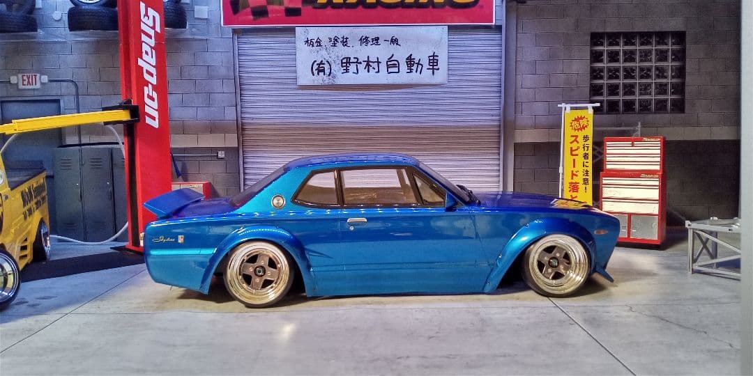 スカイラインGT-R ハコスカ改 シャコタン☆ブギ ジュンちゃんのハコスカ仕様