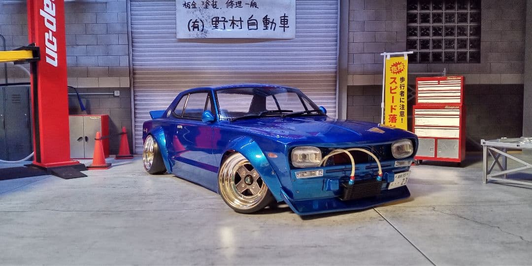 スカイラインGT-R ハコスカ改 シャコタン☆ブギ ジュンちゃんのハコスカ仕様