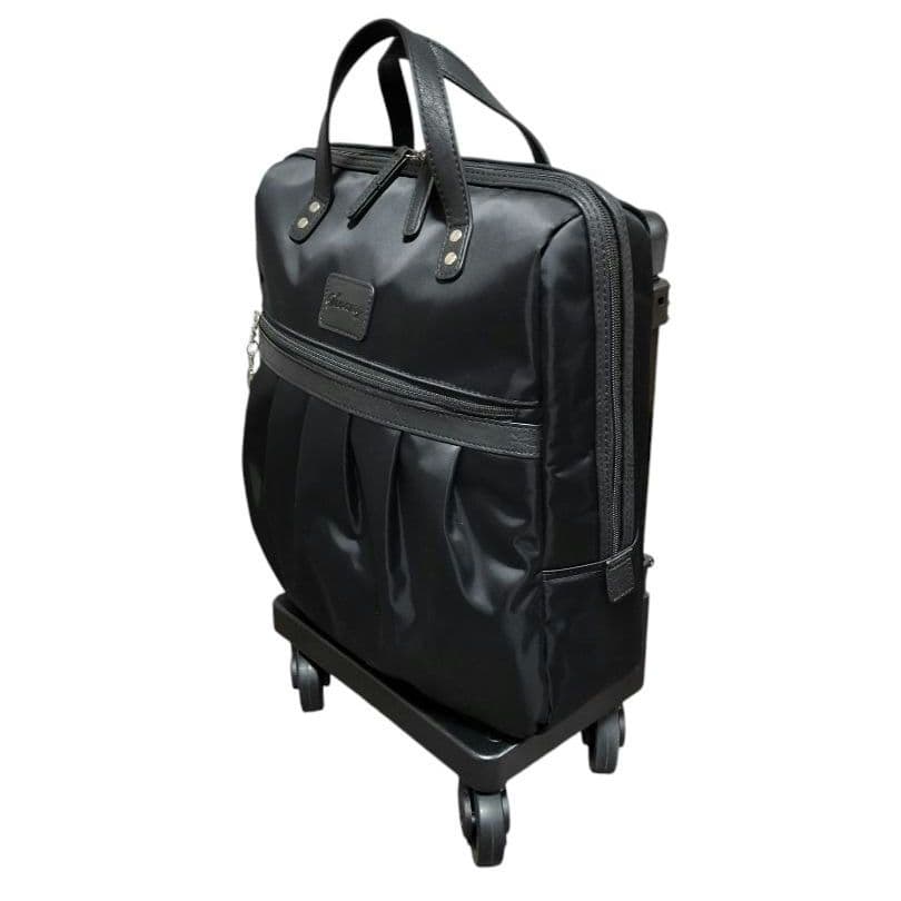 ★極美品★SWANY スワニー キャリーバッグ クレーペ ブラック　ロック機能付