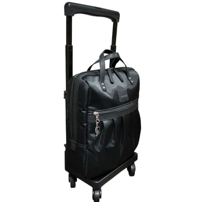 ★極美品★SWANY スワニー キャリーバッグ クレーペ ブラック　ロック機能付