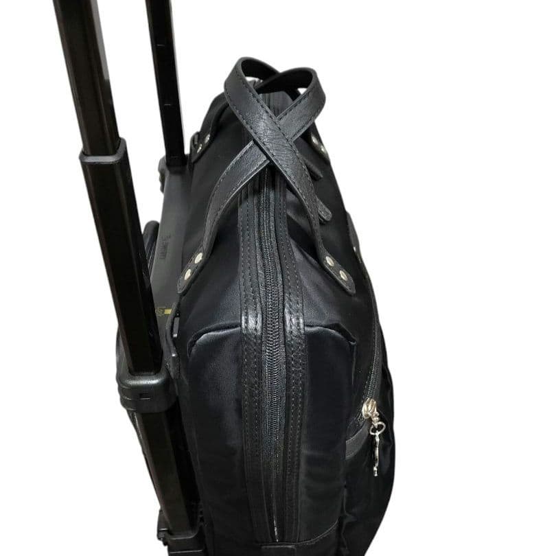 ★極美品★SWANY スワニー キャリーバッグ クレーペ ブラック　ロック機能付