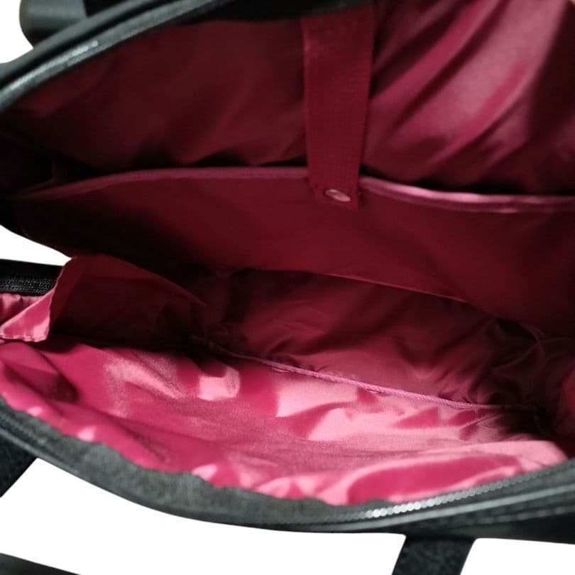 ★極美品★SWANY スワニー キャリーバッグ クレーペ ブラック　ロック機能付