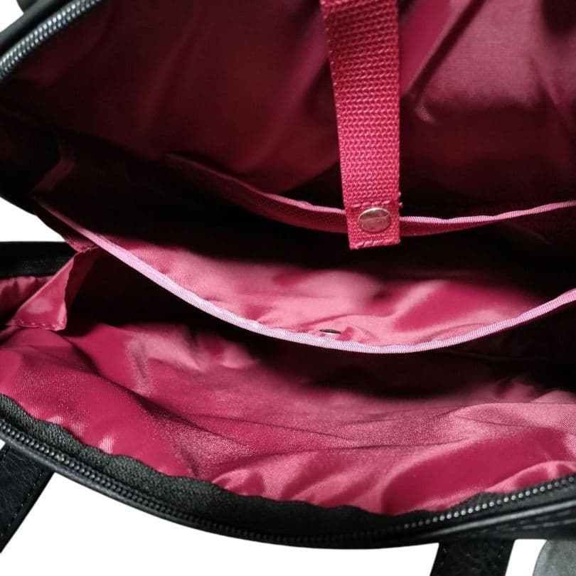 ★極美品★SWANY スワニー キャリーバッグ クレーペ ブラック　ロック機能付