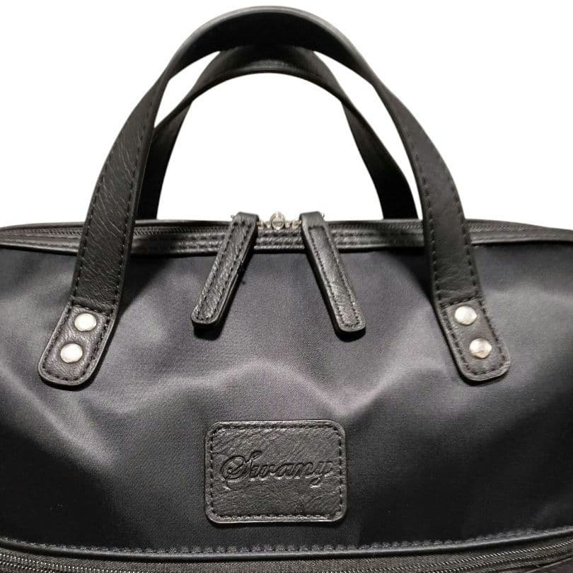 ★極美品★SWANY スワニー キャリーバッグ クレーペ ブラック　ロック機能付