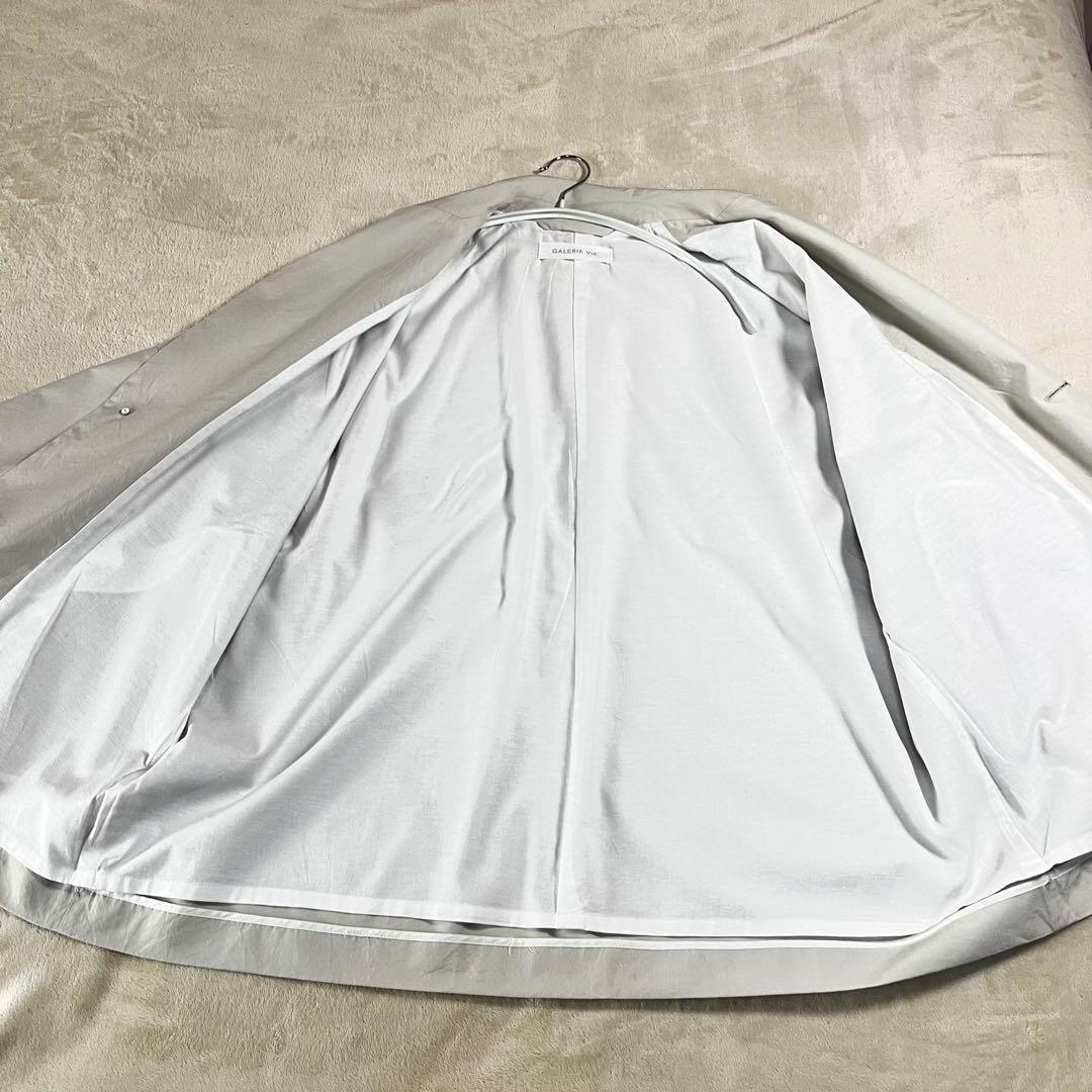 24ss ギャルリーヴィー　パラシュートクロス ワイドチェスタージャケットコート