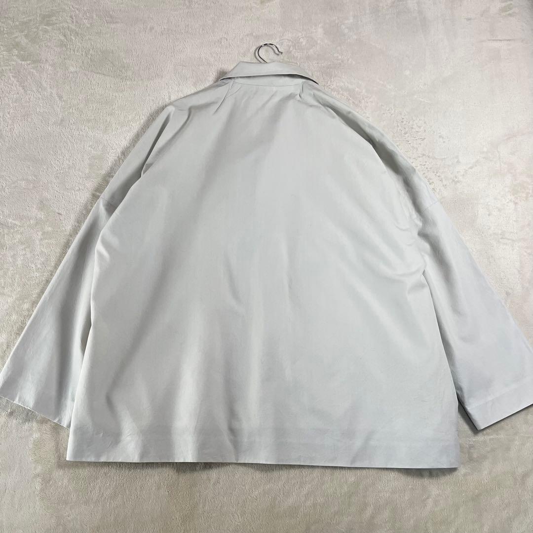 24ss ギャルリーヴィー　パラシュートクロス ワイドチェスタージャケットコート