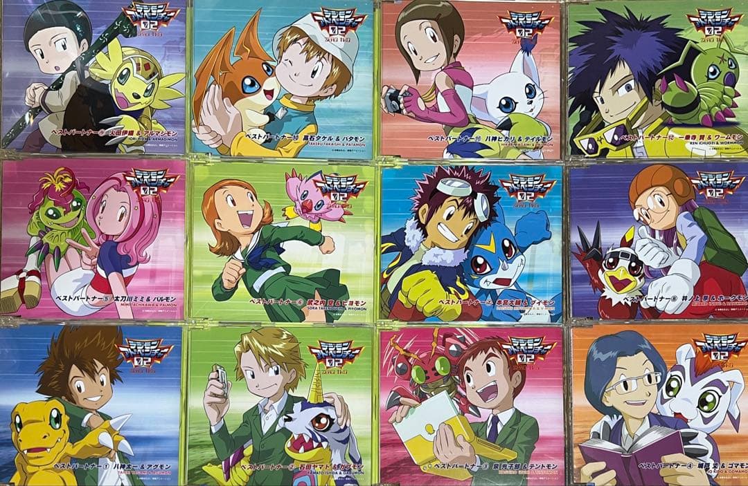 デジモンアドベンチャー キャラソン ドラマCD17枚セット