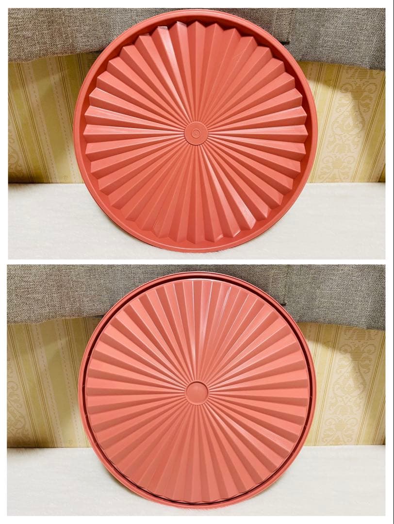 3個セット/タッパーウェア/マキシクイーンデコレーター/白/ピンク/オレンジ