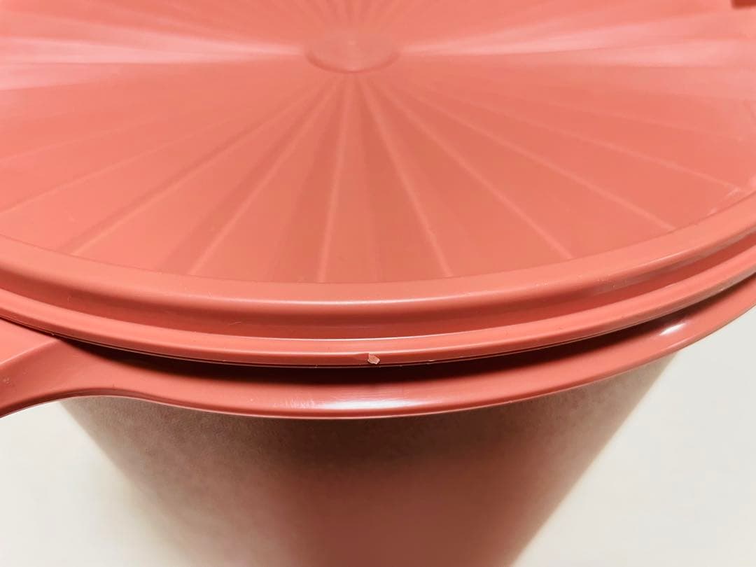 3個セット/タッパーウェア/マキシクイーンデコレーター/白/ピンク/オレンジ