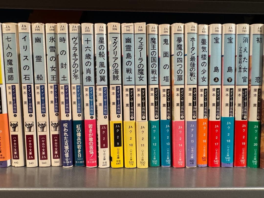 グインサーガ全巻　(一部未購入あり) 本編、外伝、関連書籍セット