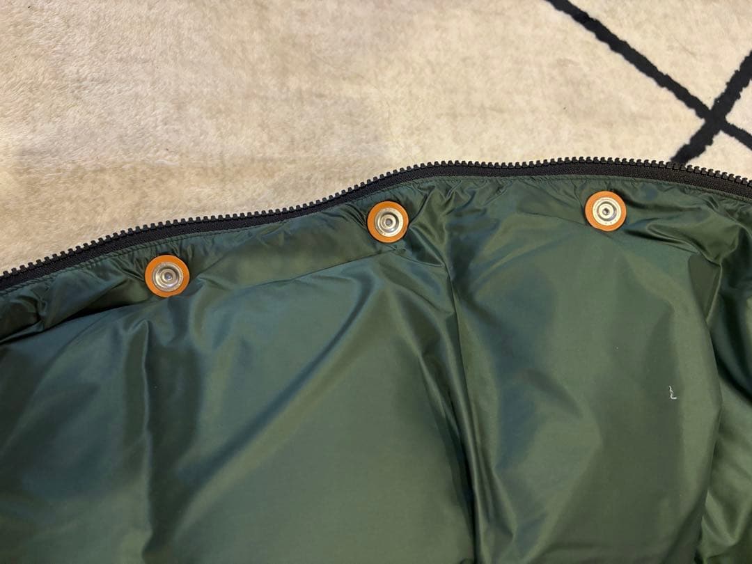 DANTON ダークグリーン ダウンベスト