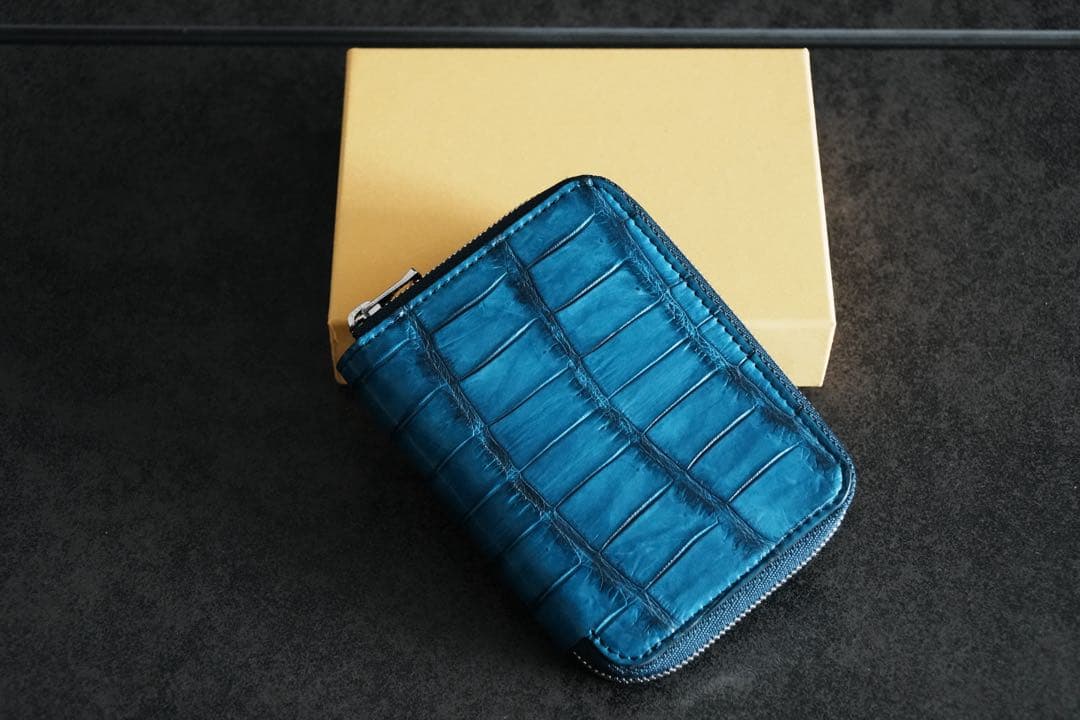 新品‼️ ITTI CRISTY SLIM COMPACT WLT AI クロコ