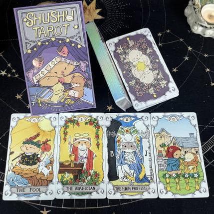 【正規品タロットカード】希少インディーズ✨デラックス版✨可愛いハムスタータロット
