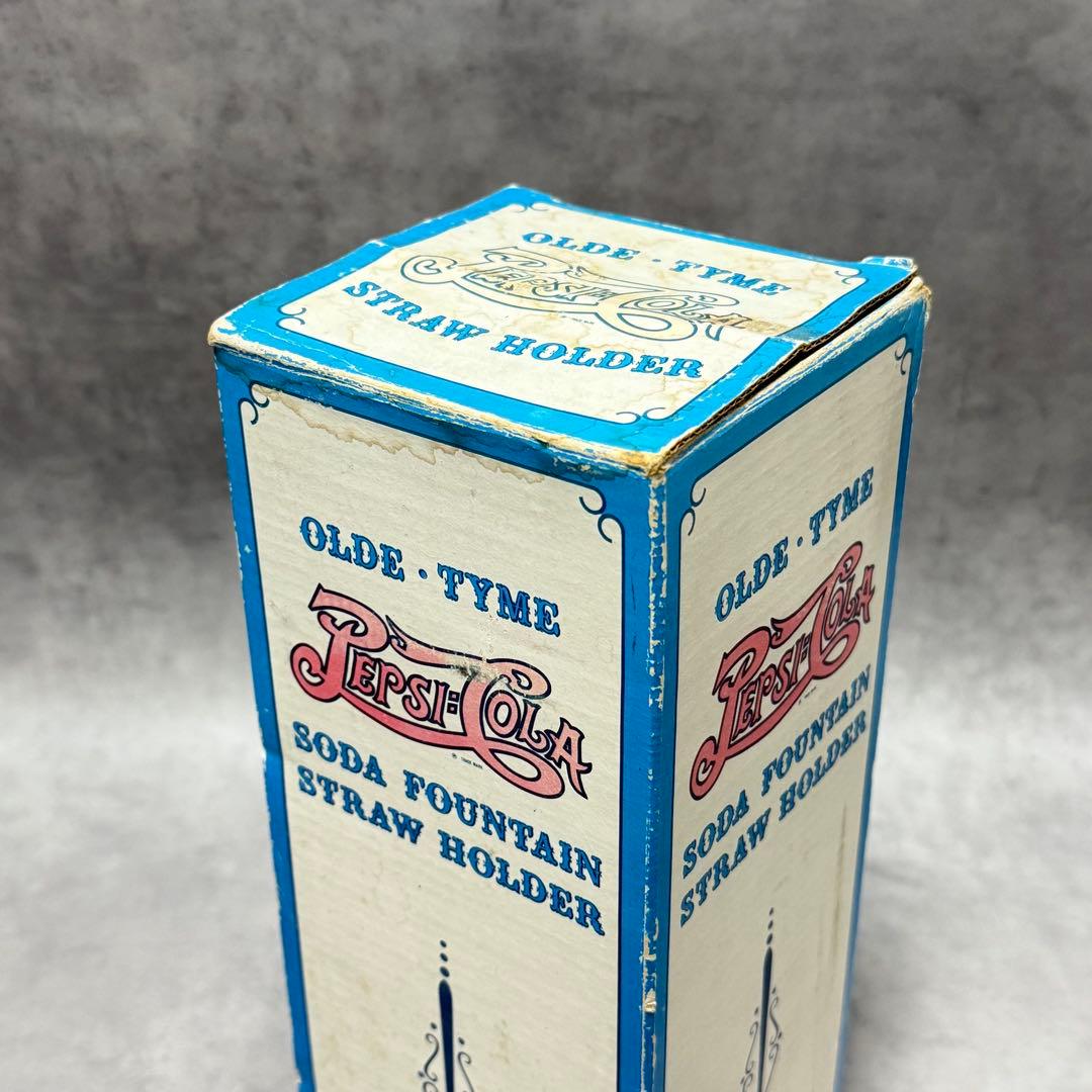80sPEPSI COLA STRAW HOLDERペプシストローホルダー箱付き