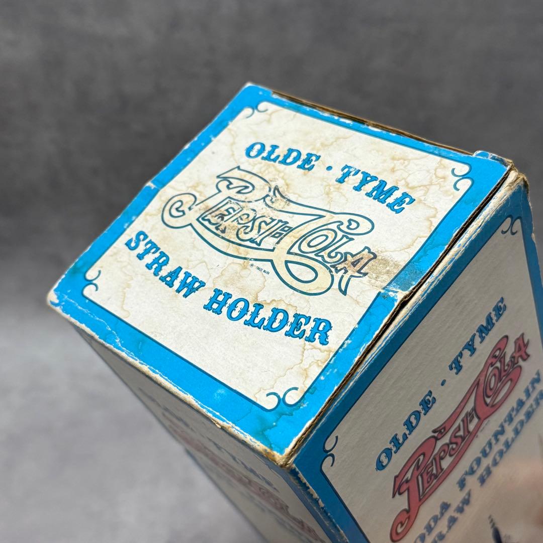 80sPEPSI COLA STRAW HOLDERペプシストローホルダー箱付き