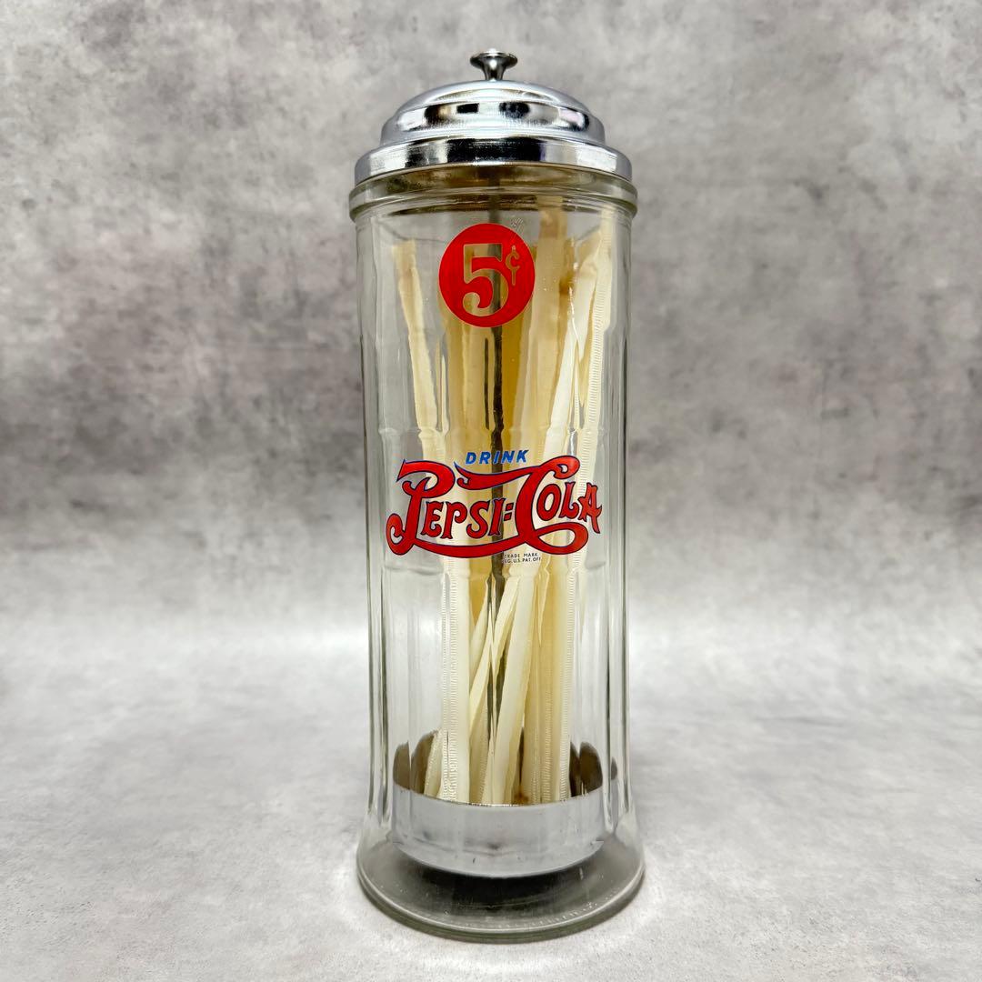 80sPEPSI COLA STRAW HOLDERペプシストローホルダー箱付き